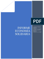 Informe Economía Solidaria