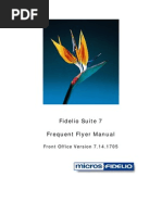 Fidelio Frequent Flyer Manual V7.14.1705