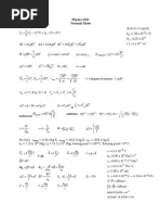 Edexcel A Level Physics Equations v1.0 A4 W | PDF