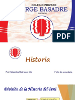 División de La Historia Del Perú
