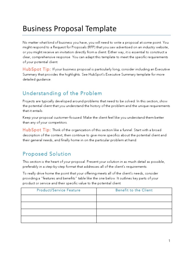 Business Proposal PDF | PDF