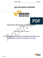 AWS - Disaster Recovery