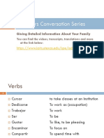 Conversation Series - Giving Information About Your Family