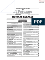 Normas Legales: Umario