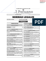 Normas Legales: Umario