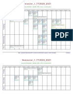 m1833 Course Timetable