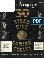 The Armory - 30-Sided Gaming Tables PDF