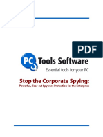 Stop The Corporate Spying:: Powerful, Clear-Cut Spyware Protection For The Enterprise