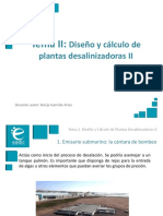 Presentación - M4T2 - Diseño y Cálculo de Plantas Desalinizadoras II