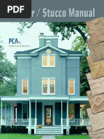 Comprehensive Stucco Handbook Guide | PDF | Plaster | Paint