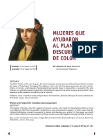 Dialnet MujeresQueAyudaronAlPlanDescubridorDeColon 6074072 PDF
