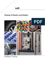 Testing of Plastics and Rubber