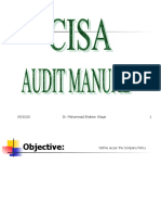 Audit Manaul Management IS