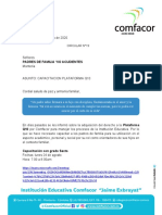 Circular N°19 para Padres Sobre Q10