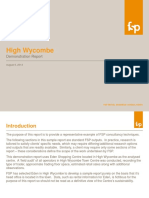 High Wycombe: Demonstration Report
