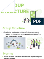The Group Structure