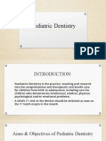 Pediatric Dentistry - Lect 1