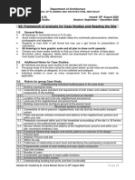 03: Framework of Analysis For Case Studies and Reading The Site