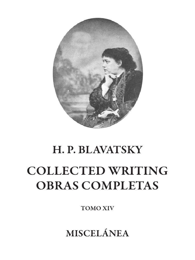 Collected Writing 14 PDF | PDF | Helena Blavatsky | Teosofía