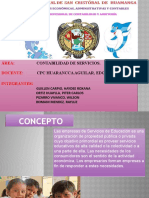 EMPRESAS DE SERVICIOS DE EDUCACION Exposicion