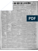 Diário do Rio de Janeiro (RJ) - 1872 - Ed. 34 p. 1 - Sociedade Ensaios Litterarios - lê uma poesia intitulada Descrença