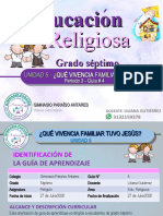 Religión 7-Guía #4 Religión 7-3P