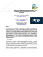 Muros de Suelos Finos Reforzados Con Geomallas Polimericas - Caso de Estudio