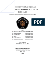 Mesin Penghitung Uang Logam Berbasis Xilinx Spartan 3E Starter Kit Board