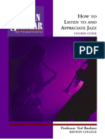 How To Listen and Appreciate Jazz PDF