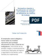 Normativa y Fiscalizacion Plan de Emergencia PDF