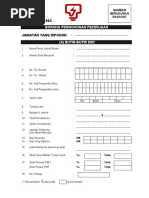 Contoh Ulasan Penilaian Prestasi Kerja BORANG PERMOHONAN PEKERJAAN