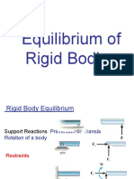 Equilibrium of A Rigid Body