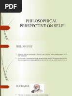 Philosophical Perspective On Self