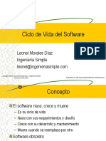 ciclo de vida de un software