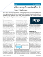 Light-to-Frequency Conversion (Part 1) : TSL230R-Based Pulse Oximeter