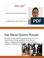 Who Inspires You?: Juan Manuel Quintero Preciado