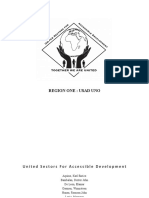 Region One: Usad Uno: United Sectors For Accessible Development