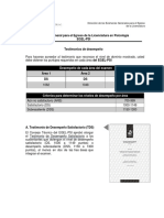 Anexo 4. Testimonio de Desempeños - PSI - 1