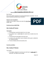 Spelling Bee Rules - 1578 PDF