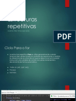 Estructuras Repetitivas