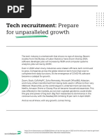 Tech Recruitment: Prepare: For Unparalleled Growth