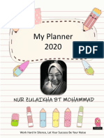 Planner 2020 - 2
