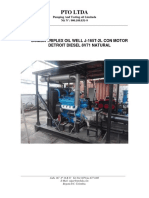 Bomba Triplex Oil Well J 165 2 L