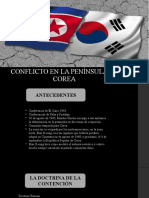 Conflicto en La Península de Corea1