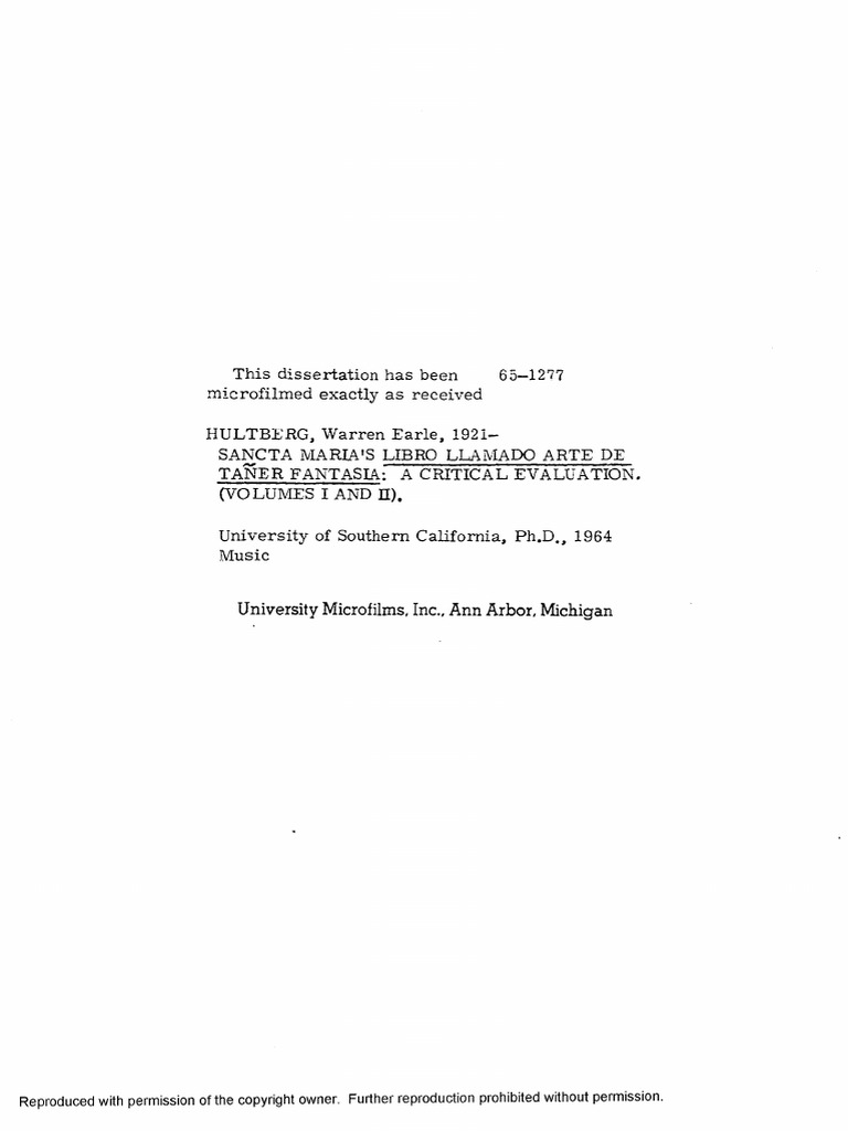 Warren Hultberg ARTE DE TAÑER, PARTE MUSICAL COMPLETO PDF | PDF