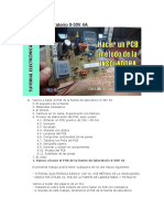 PCB Fuente Laboratorio 0-30V 4A