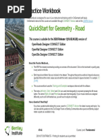 QuickStart For Geometry - Road - 2020R1 - 07-01