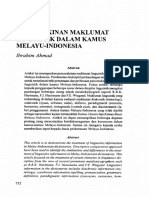 6 Pencerakinan Maklumat Linguistik Dalam Kamus Melayu Indonesia PDF