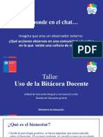 Taller Uso de La Bitacora