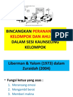 Bincangkan Peranan Ketua Kelompok Dan Ahli-Ahli Dalam Sesi